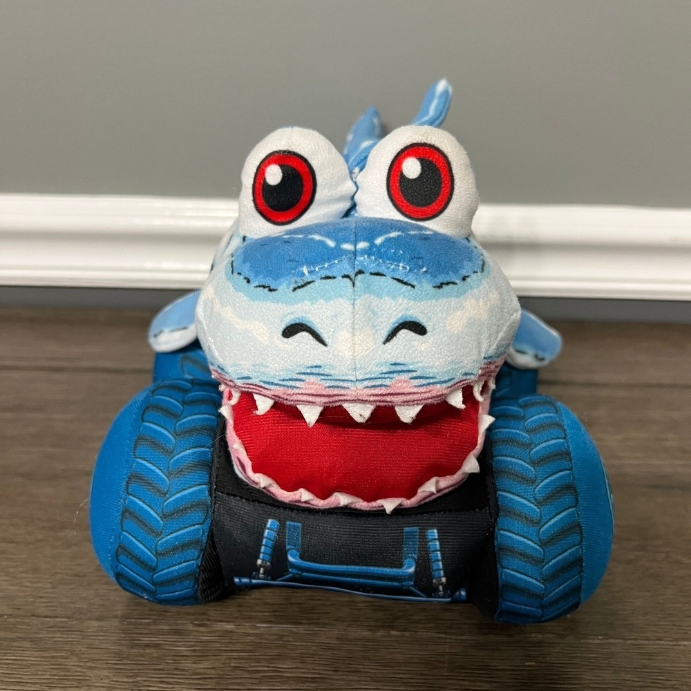 Monster Jam Truckin Pals Megalodon Plush Monster Truck Toy Kids‎